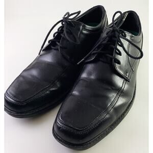 Ashford Hayes Ease Mens Comfort Dress Shoes Size 8M - Black - Fast Shipping!